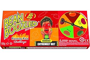 Jelly Belly Bean Boozled Spiel Glücksrad Flaming Five scharfe Edition 100g