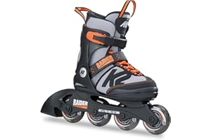 ‎K2 K2 Jungen Raider – Black-Grey-Orange – 30b0201 Inline Skates Kinder