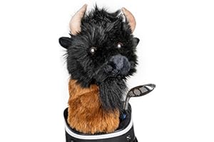 DAPHNE'S HEADCOVERS Daphne'S Buffalo Funda para Cabeza, Headcover/Schlägerhaube, Büffel, Marrón, Talla única