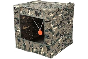 YUMIN Caja de Objetivo Plegable de PráCtica de PunteríA de MunicióN Reciclaje Tiro Estuche de Objetivo PañO Amortiguador Objetivo de Silicona