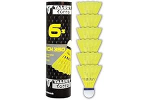 Talbot Torro Volants de Badminton Tech 350, Nylon
