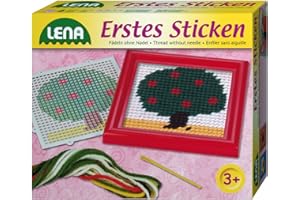 SIMM SPIELWAREN Lena 42612 - Erstes Sticken, Baum