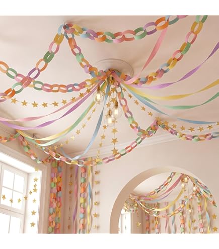 SOPOTUTU Crepe Paper Streamer Crepe Papers Streamers Silver 4 Rolls - View #7