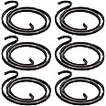 2.5 Turns Door Handle Spring Coil 2mm Thick, 27.5 Diameter Replacement Handle Parts (Pack of 6)