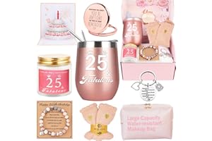 Awfrky Geschenke für 25 Jährige Frauen, 25 Geburtstagsgeschenk für Frauen, Lustige Geschenkset Frauen, Geschenk für 25 Jährige Frau Schwester Freundin Nichte Freund Klassenkamerad Ehefrau