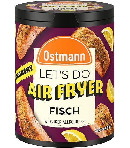 Ostmann Gewürze - Let's Do Airfryer Chicken Gewürz | 70 g in Metalldose | Gewürzmischung mit Paniermehl für einen würzig-knusprige Panade