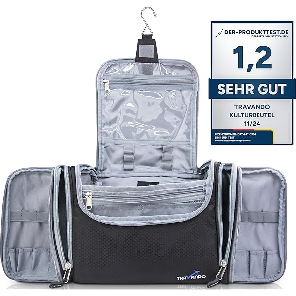 Koffer Organizer XXL Kulturbeutel Mit Transparenter Tasche