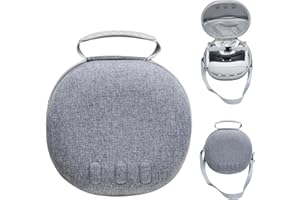 JOYTORN Funda de transporte compatible con Meta Quest 3, funda protectora de viaje para auriculares oficiales VR3 y controladores táctiles, baterías (no apto para correa oficial Elite)