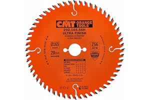 CMT ORANGE TOOLS CMT – 292.165.56h brzeszczot do piły tarczowej 165 x 2,2/1,6 x 20 Z = 56 15 stopni ATB