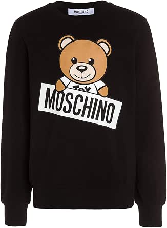 Maglione con logo posteriore in nero - uomo - MOSCHINO -  divincenzoboutique.com