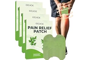MEIEGOU 40Pcs Knee Pain Relief Patches,Knee Patches for Pain Relief,Wellness Knee Pain Relief Patches UK,Knee Pain Relief Patches Relieves Muscle Soreness in Knee, Neck, Shoulder