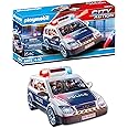 Playmobil 6873 City Action Police Car with sound and light, gifting toy, fun imaginative role-play, playsets suitable for children ages 4+