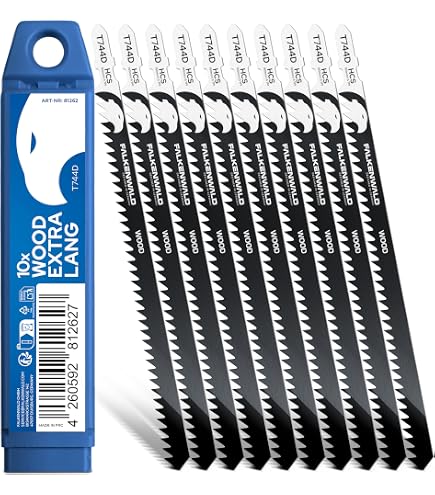 Bosch 5 Lames Scie Sauteuse T 244 D Speed For Wood – Coupe Rapide & Courbes Bois Tendre