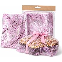 Qingmeng Nastro Di Raso Rosa Oro 44m - Larghezza 50mm, Double Face Lucido, Per Confezioni Regalo, Matrimoni, Battesimi E Decorazioni Fai Da Te
