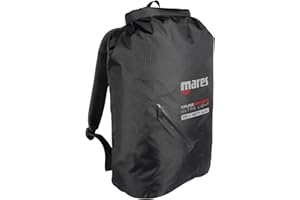 Mares Cruise Dry BP-Light 75L - Bolsa de Transporte (41 x 22,5 x 83 cm, 75 L), Color Negro