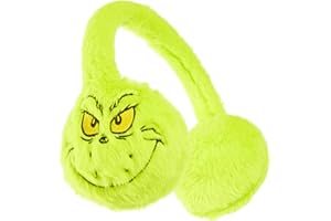 The Grinch Paraorecchie Bambina, Calda Soffice Copri Orecchie Invernale, Accessori Invernali, Secret Santa Regalo Ragazza