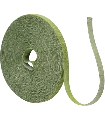 Fascette Per Piante Morbide - 30 Metri, Verde Scuro, Per Orto E Giardino - Foto 6