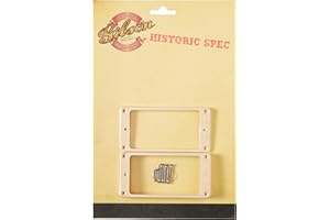 Gibson Gear PRPR-035 Historic Set Cornice per Pickup Ponte e Pickup Manico, Colore Crema