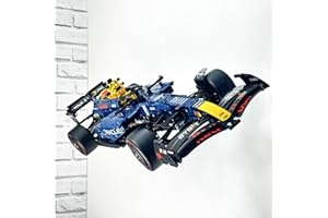Brick Nest Supporto da parete compatibile con Red Bull RB20 F1 Car 42206 Staffa di visualizzazione sicura