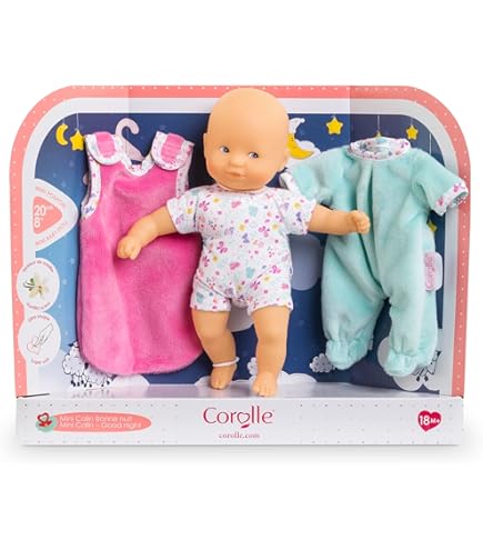 Corolle- Mon Premier Poupon-Muñeco Para El Baño Coralie 30cm, Puede Mojarse Y Se Seca Fácilmente, Incluye Patito De Goma, A Partir De 18 Meses (9000100600