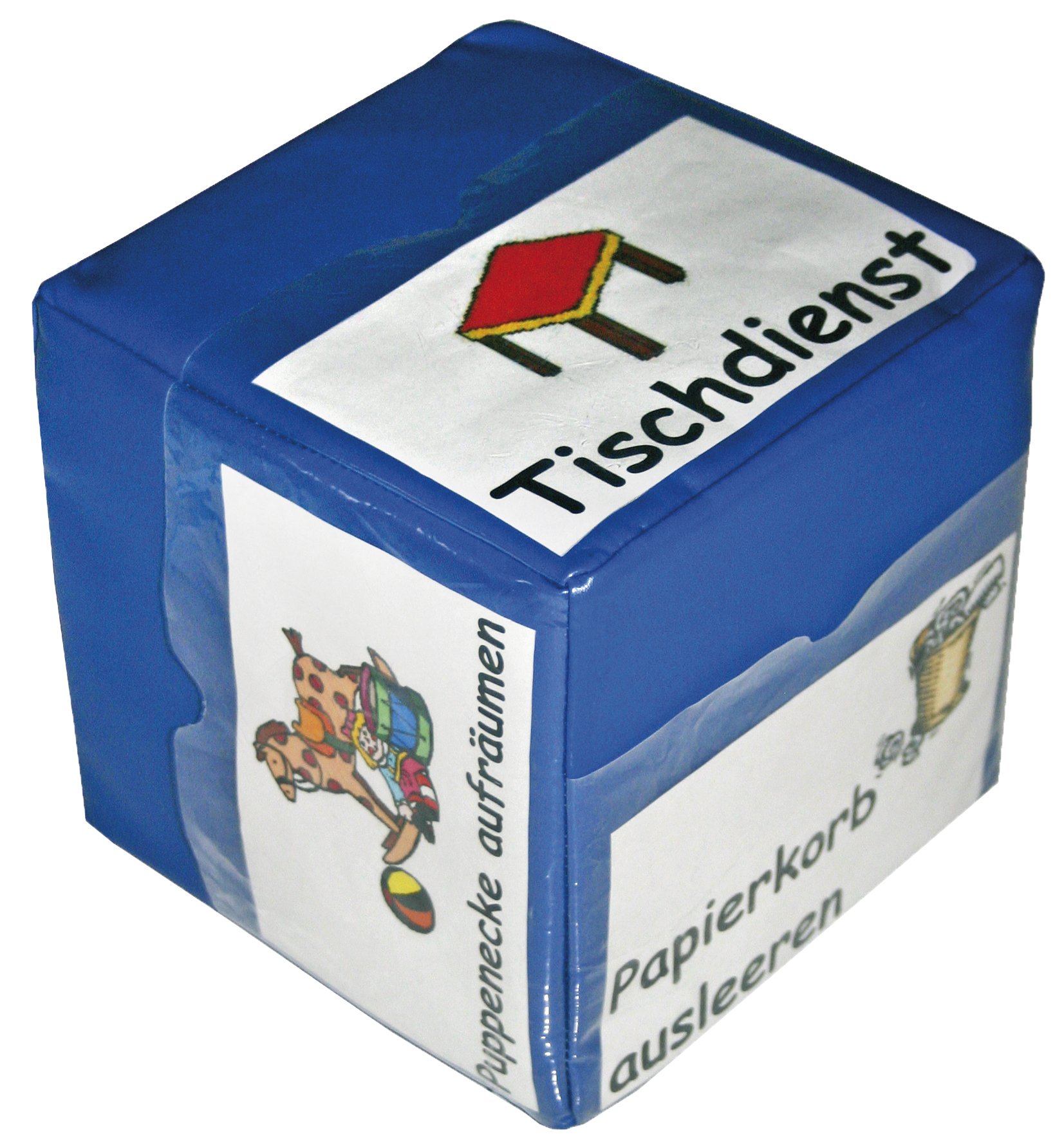 Cubo De Espuma Eduplay Con 6 Bolsillos – Juguete Sensorial Y Versátil Para Juegos De Movimiento Y Tareas