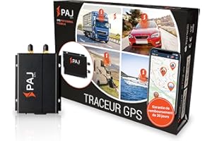 PAJ GPS Professional Finder 3.0- Traceur GPS Voiture, Caravane ou engins de Construction- GPS Tracker avec Connexion directe à la Batterie- Tracker GPS en Temps réel- Marque Allemande