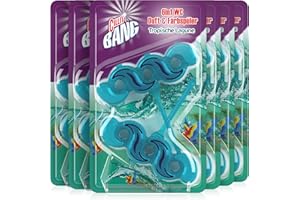 ‎CILLIT BANG CILLIT BANG Color Power WC Spüler Tropical Lagune – Toilettenreinigung mit Reinigungsschaum & Frischeduft – 6 x 2er Pack