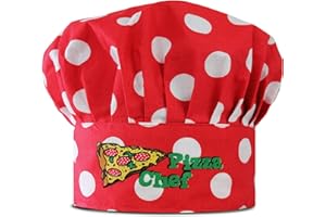 Emily´s Check Kochmütze oder Küchenset für Kinder 468.549, Kinderkochmütze, Pizza Chef