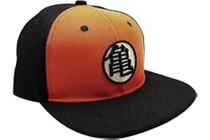 ABYSTYLE - Dragon Ball - czapki z daszkiem - czarne i pomarańczowe - Kame, wielokolorowa, jeden rozmiar