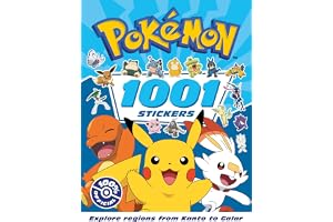 Pokémon: 1001 Stickers: The ultimate sticker book for Pokémon fans.