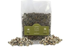 LA NICCHIA PANTELLERIA Capperi di Sicilia sotto sale, calibro piccolo, 4/8 mm - busta 100g