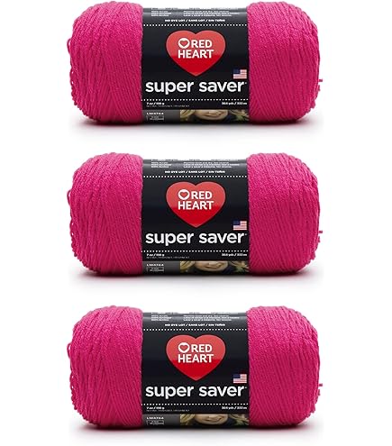 Coats Yarn > Red Heart Super Saver Yarn - A Cherry On Top