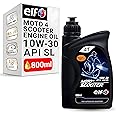 ELF - Moto 4 Scooter 10W-30 - API SL, JASO MB | Engine oil for Scooter - 0.8L