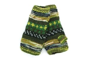 LOUDelephant Hand Knitted Wool Arm Warmer