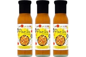 SABOR DE AMOR BY BEATRIZ Sabor de Amor - Paella in a Bottle sauce - Natural Paella stock - 240g - Pack of 3