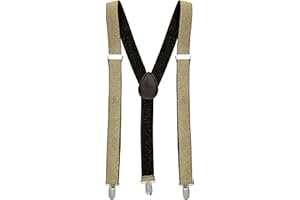 FALKSSON W WIDMANN MILANO Party Fashion - bretelles, avec paillettes, taille réglable, accessoire, fête à thème