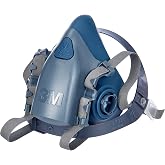 3M 7502 Yarım Y&uuml;z Maske, Mavi