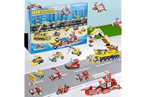 WUHUHAI Advent Calendar with Building Blocks for Kids, 24 Days Christmas Countdown Calendar Building Blocks Toys for Boys Girls Toddler Xmas Stocking Stuffers Holiday Gifts