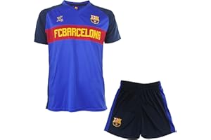 Fc Barcelone Ensemble Maillot + Short Barça - Collection Officielle Taille Enfant