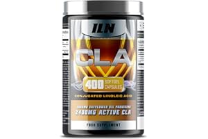 IRON LABS NUTRITION CLA XXL - Supersize (400 Softgels) - 3000mg Per Serving - 80% Active Isomers - Softgel CLA Capsules with Conjugated Linoleic Acid - CLA Supplement Suitable for Men and Women