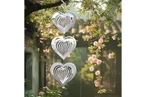 ZPSCXQ Wind Spinners For Garden, Wind Spinner, Hanging Garden Ornaments Outdoor, To Deter Birds For Pools And Balconies