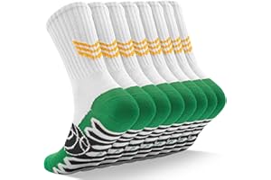 DECOVICI Sportsocken Kinder 4/8 Paar, Basketball Socken für Jungen Mädchen 6-16 Jahre Fussball Laufsocken Trainer Tennis Schule Wandern Socken
