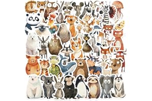 MELEAGER 100 Pegatinas Animales,Pegatina Niños,Pegatina Infantil para Bicicleta Manualidad Tarjeta Cuadernos