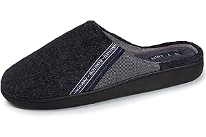 Isotoner Chaussons pantoufles Mules homme semelle ultra confort, EU,