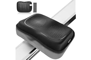 Fitense Rowing Machine Seat Cushion for The Concept 2 Rowing Machine with Extra Sports Headband, Memory Foam Row Machine Pad-Compatible with Concept 2 Rower, Recumbent Stationary Bike, Watter Rower