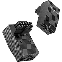 Fasgear Câble PCIe 5.0 12VHPWR 70cm - 16 Broches (12+4) Vers 2x8 Broches (6+2) Pour RTX 4070 4080 4090