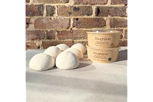 MINATI Doughable - Sourdough Pizza Dough Balls - 230g - Includes Proving Pot and Semolina - Vegan - GMO Free, Made with Wildfarmed Regenerative Flour - Makes a 12" Pizza Base (12 Pack)