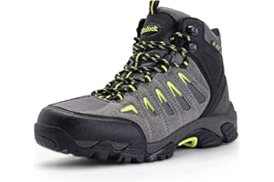 SHULOOK Wanderschuhe Herren Wasserdicht Trekkingschuhe rutschfeste High Rise Wanderstiefel Herren Outdoor Bergschuhe Ultralight Sneaker Camping, Trakking, Wandern, Hiking Boots