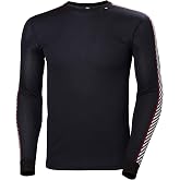 Helly Hansen LIFA Stripe Crew Men's Thermal T-Shirt &ndash; Lightweight Undershirt with Natural Elasticity