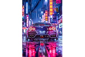 MXJSUA DIY 5D Auto Sportiva Diamond Painting Kit, Diamante Painting Kit, Diamond Painting Ricamo a Punto Croce Artigianale Per La Decorazione Della Parete Di Casa 30x40cm